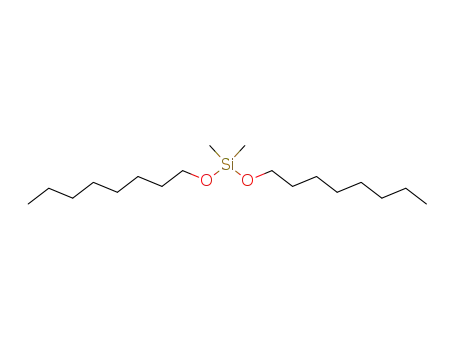 Molecular Structure of 18536-88-4 (dimethyl-bis-octyloxy-silane)