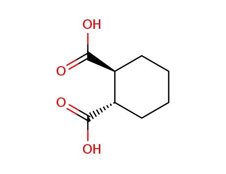 Molecular Structure of 21963-41-7 ((1S,2S)-1,2-Cyclohexanedicarboxylic Acid)