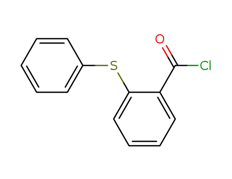 Molecular Structure of 53732-61-9 (2-(phenylsulfanyl)benzoyl chloride)