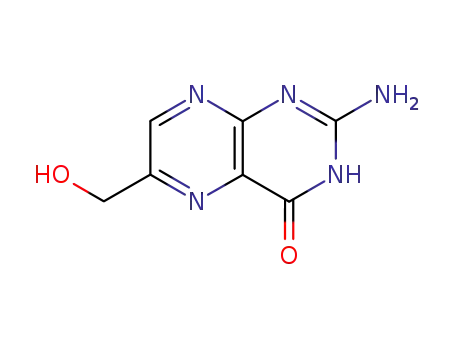 Molecular Structure of 712-29-8 (6-hydroxymethylpterin)