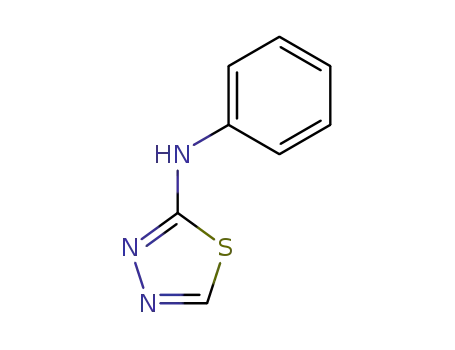 Molecular Structure of 3530-62-9 (N-PHENYL-1,3,4-THIADIAZOL-2-AMINE)