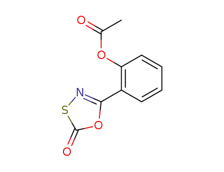 1,3,4-Oxathiazol-2-one, 5-[2-(acetyloxy)phenyl]-