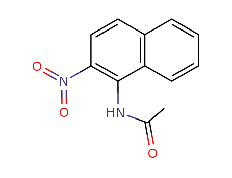 Molecular Structure of 2437-30-1 (N-(2-nitronaphthalen-1-yl)acetamide)