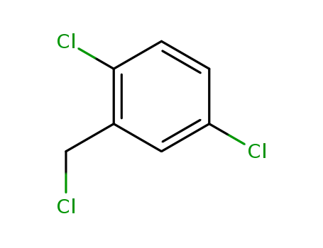 Molecular Structure of 2745-49-5 (2,5-DICHLOROBENZYL CHLORIDE)