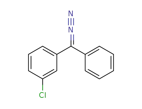 Molecular Structure of 60664-74-6 (Benzene, 1-chloro-3-(diazophenylmethyl)-)