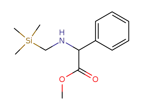 methyl 2-<(trimethylsilyl)methyl>amino-2-phenylacetate
