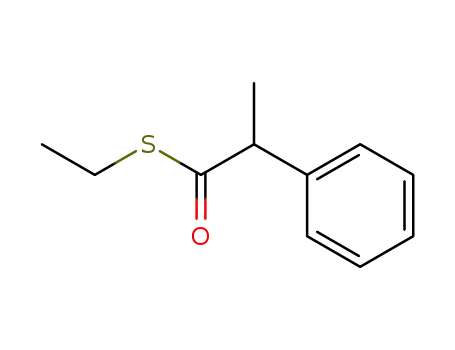 S-ethyl 2-phenylpropionic acid thioester