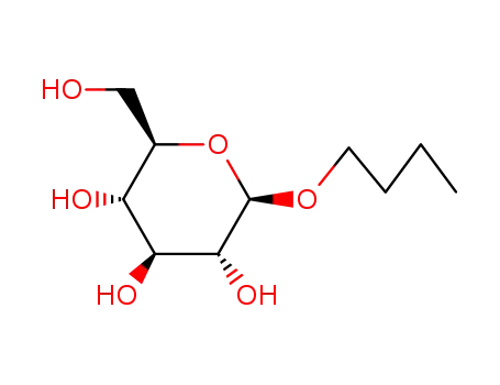 Molecular Structure of 5391-18-4 (BUTYL-BETA-D-GLUCOPYRANOSIDE)