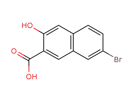 Molecular Structure of 1779-11-9 (7-BROMO-3-HYDROXY-NAPHTHALENE-2-CARBOXYLIC ACID)