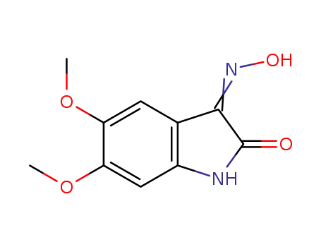Molecular Structure of 873974-98-2 (5,6-dimethoxyindoline-2,3-dione)