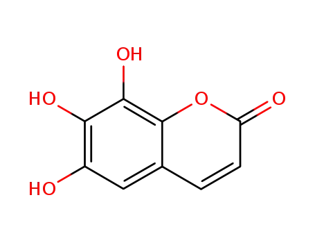 6,7,8-Trihydroxy-2H-1-benzopyran-2-one