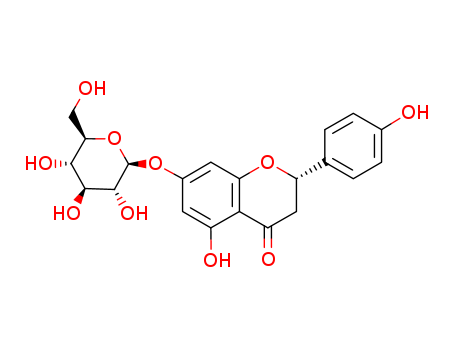 4H-1-Benzopyran-4-one,7-(b-D-glucopyranosyloxy)-2,3-dihydro-5-hydroxy-2-(4-hydroxyphenyl)-,(2S)- cas  529-55-5