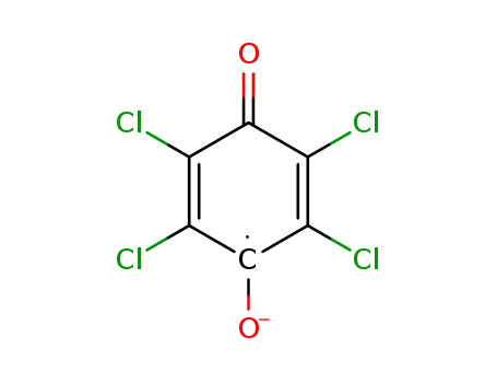 Molecular Structure of 17217-66-2 (p-chloranilate<sup>(1-)</sup>)