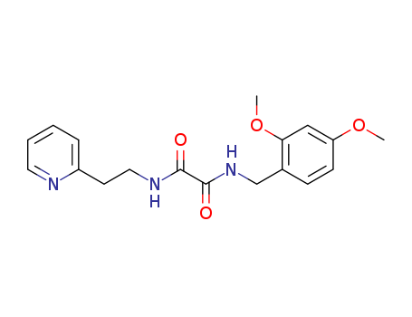 N1, 2, 4-dimethoxy-benzyl-n2, 2-pyridyl ethyl oxamide