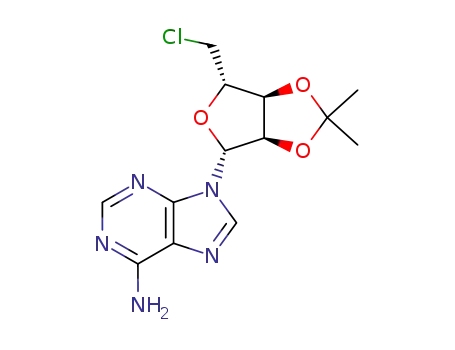 9-((3aR,4R,6S,6aS)-6-(chloromethyl)-2,2-dimethyltetrahydrofuro[3,4-d][1,3]dioxol-4-yl)-9H-purin-6-amine