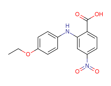 Benzoic acid,2-[(4-ethoxyphenyl)amino]-4-nitro-