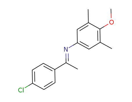 N-(3,5-dimethyl-4-methoxyphenyl)-1-(4-chlorophenyl)ethylideneamine