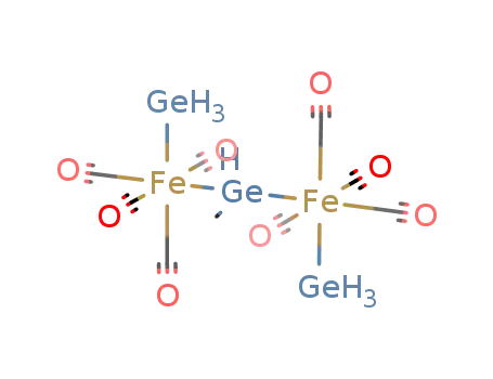 {(Fe(CO)4(GeH<sub>3</sub>))2(Ge(CH<sub>3</sub>)H)}