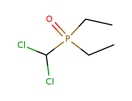 Molecular Structure of 107264-94-8 (diethyl-dichloromethylphosphine oxide)