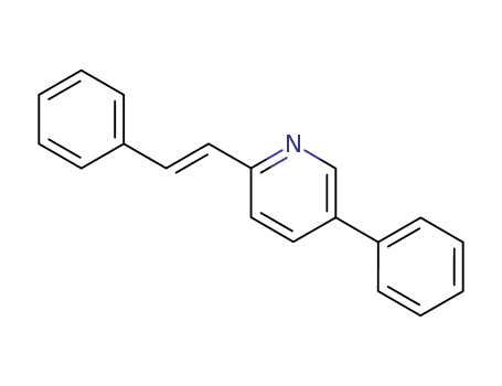 5-phenyl-2-<i>trans</i>-styryl-pyridine