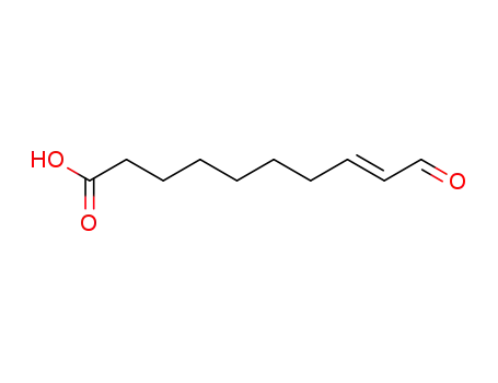 Molecular Structure of 69152-89-2 (8-Decenoic acid, 10-oxo-, (E)-)