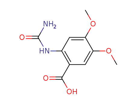 4,5-dimethoxy-2-ureido-benzoic acid