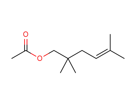 Molecular Structure of 94087-22-6 (2,2,5-trimethylhex-4-enyl acetate)