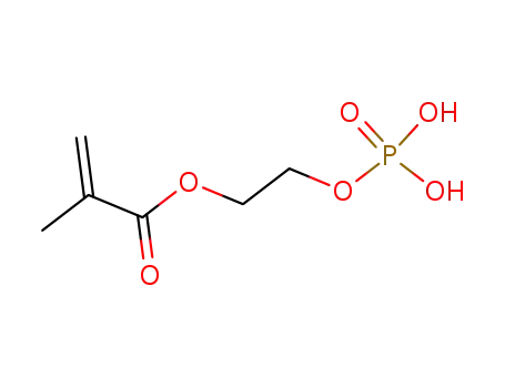 Molecular Structure of 24599-21-1 (ETHYLENE GLYCOL METHACRYLATE PHOSPHATE)