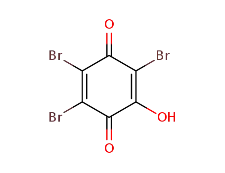 Molecular Structure of 79817-85-9 (2-Hydroxy-3,5,6-tribrom-1,4-benzochinon)