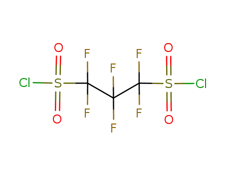 Molecular Structure of 146829-75-6 (perfluoropropane-1,3-bis-sulfonyl chloride)