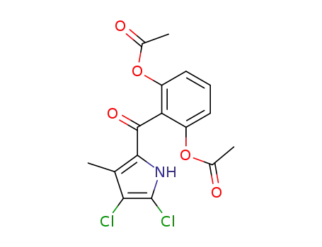 4-methylpyoluteorin O,O-diacetate