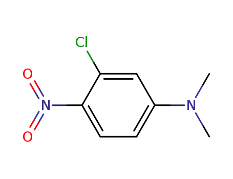 3-chloro-N,N-dimethyl-4-nitroaniline