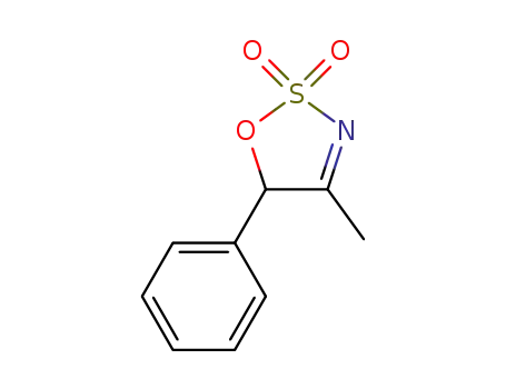 4-methyl-5-phenyl-5H-[1,2,3]oxathiazole 2,2-dioxide