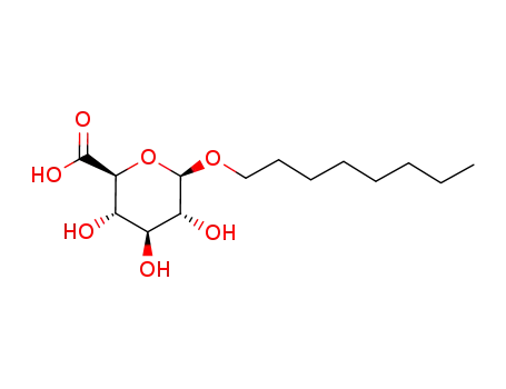 Molecular Structure of 226932-67-8 (octyl β-D-glucopyranosiduronic acid)