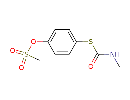 Molecular Structure of 66952-49-6 (Methasulfocarb)