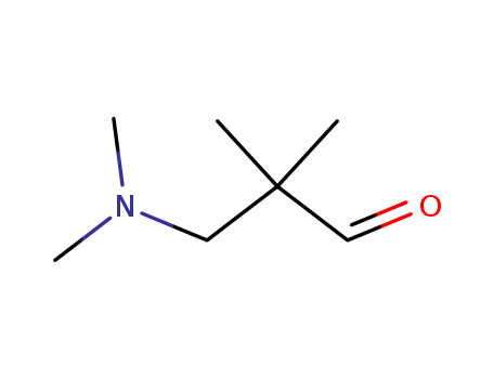 Molecular Structure of 15451-14-6 (3-DIMETHYLAMINO-2,2-DIMETHYLPROPIONALDEHYDE)