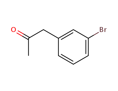 Molecular Structure of 21906-32-1 (3-BROMOPHENYLACETONE)
