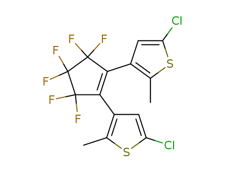 Thiophene,  3,3'-(3,3,4,4,5,5-hexafluoro-1-cyclopentene-1,2-diyl)bis[5-chloro-2-meth  yl-