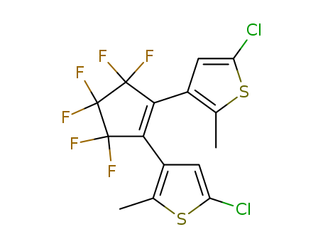 Thiophene,
3,3'-(3,3,4,4,5,5-hexafluoro-1-cyclopentene-1,2-diyl)bis[5-chloro-2-meth
yl-