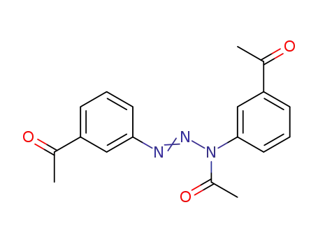 Ethanone, 1,1'-[(3-acetyl-1-triazene-1,3-diyl)di-3,1-phenylene]bis-
