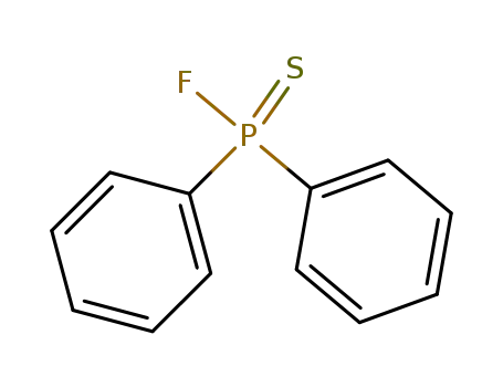 Phosphinothioic fluoride, diphenyl-
