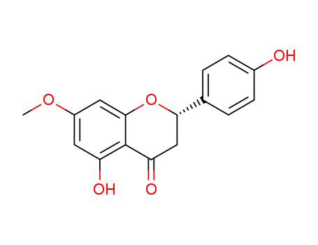 4H-1-Benzopyran-4-one,2,3-dihydro-5-hydroxy-2-(4-hydroxyphenyl)-7-methoxy-, (2S)-