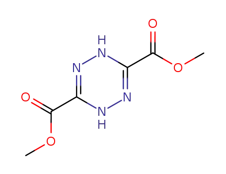 Molecular Structure of 3787-10-8 (dimethyl 1,4-dihydro-1,2,4,5-tetrazine-3,6-dicarboxylate)