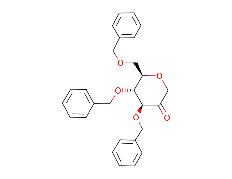 3,4,6-tri-O-benzyl-1,5-anhydro-D-fructose