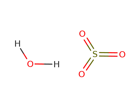 Molecular Structure of 95690-30-5 (SO<sub>3</sub> * water)