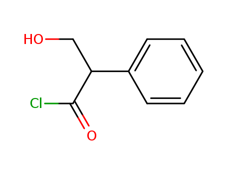 Benzeneacetyl chloride, a-(hydroxymethyl)-, (±)-