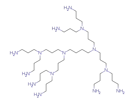 Molecular Structure of 154487-83-9 (DAB-AM-8, POLYPROPYLENIMINE OCTAAMINE DE NDRIMER, GENERATION 2.0)