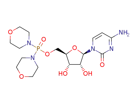 Molecular Structure of 122450-01-5 (cytidine-5'-phosphodimorpholide)