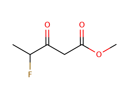 Molecular Structure of 227183-98-4 (4-Fluoro-3-oxopentanoic acid methyl ester)