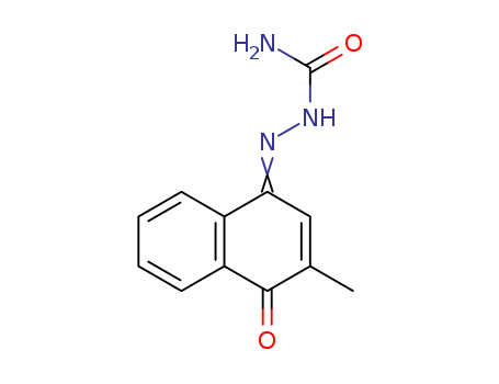 [(3-methyl-4-oxo-naphthalen-1-ylidene)amino]urea cas  2889-83-0